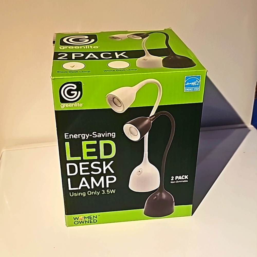 Energy- Saving  LED DESK LAMP Using Only 3.5W 2 Pack